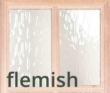 3 ft. x 6 ft. 8 in. Exterior Mahogany Door Slab 4 Lite