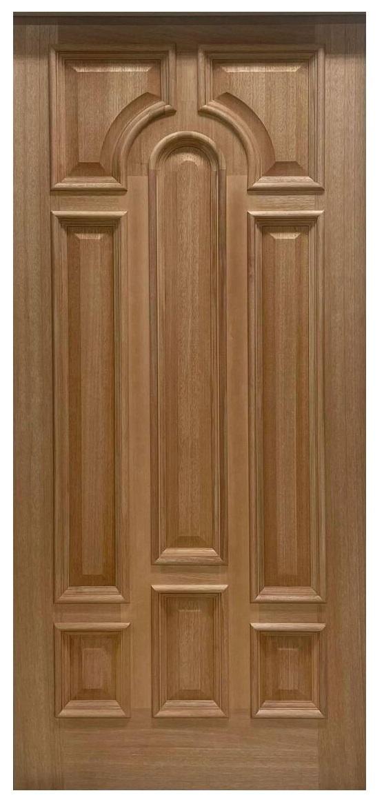3 ft. x 6 ft. 8 in. Exterior Mahogany Door Slab Without glass Main Layout Photo
